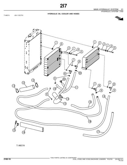 John Deere 310G 310SG 315SG Backhoe Parts Manual - Image 6