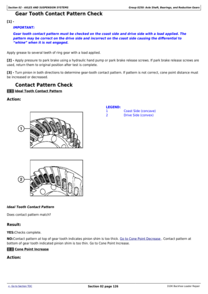 John Deere 310K Backhoe Repair Manual - Image 8