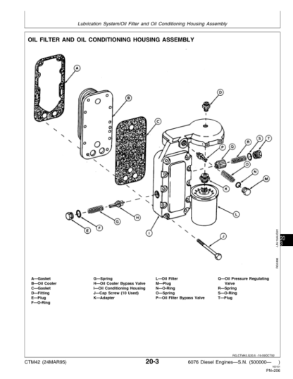 John Deere 400 Series 6076 Engine Service Manual - Image 11