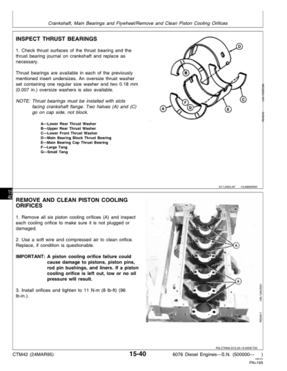 John Deere 400 Series 6076 Engine Service Manual - Image 10