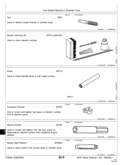 John Deere 400 Series 6076 Engine Service Manual - Image 13