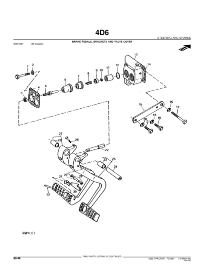 John Deere 4230 Tractor Parts Catalog - Image 4