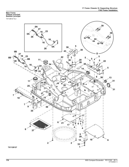 John Deere 60G Excavator Parts Catalog - Image 7