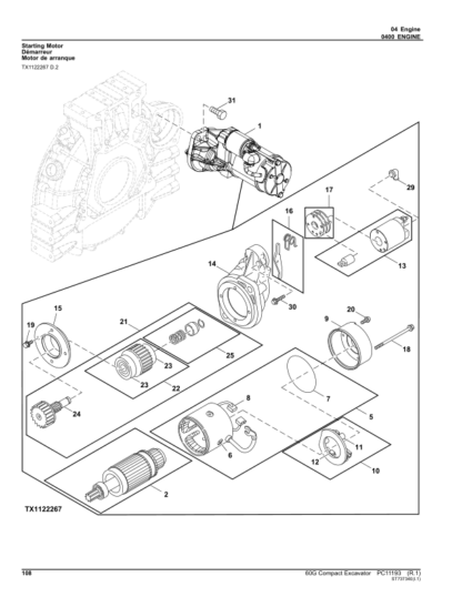 John Deere 60G Excavator Parts Catalog - Image 4