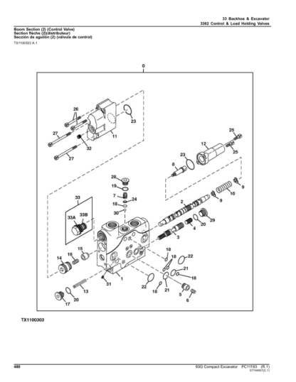 John Deere 60G Excavator Parts Catalog - Image 12