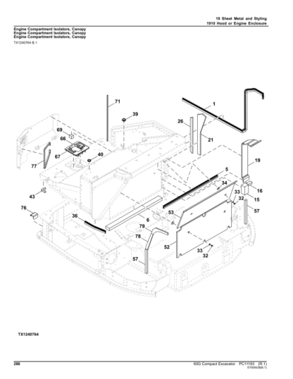 John Deere 60G Excavator Parts Catalog - Image 9