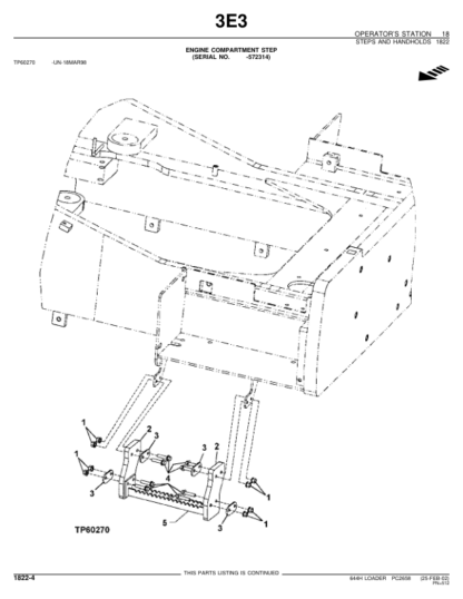 John Deere 644H Whel Loader Parts Catalog - Image 15