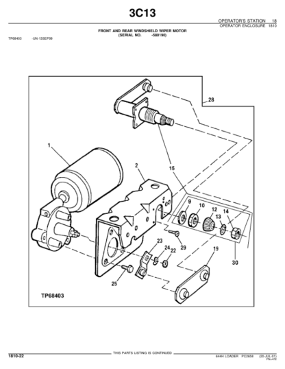 John Deere 644H Whel Loader Parts Catalog - Image 14