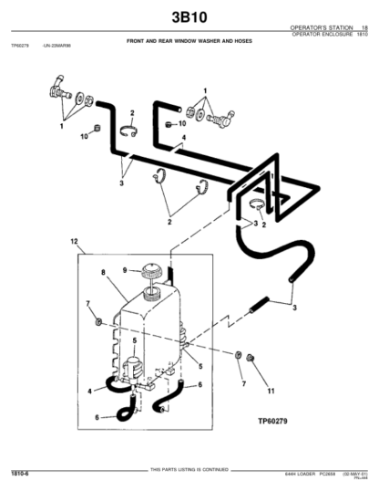 John Deere 644H Whel Loader Parts Catalog - Image 13