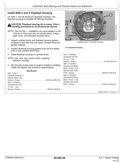 John Deere 9.0L PowerTech Engine Repair Manual - Image 8