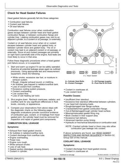 John Deere 9.0L PowerTech Engine Repair Manual - Image 14