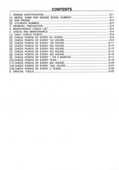 Kubota 03-M-E2B Diesel Engine Basic Service Manual - Image 4