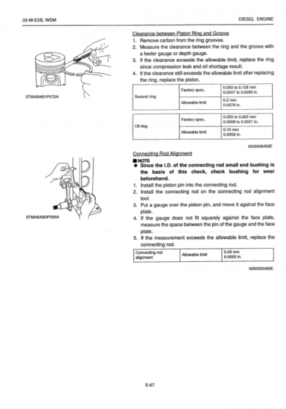 Kubota 03-M-E2B Diesel Engine Basic Service Manual - Image 5