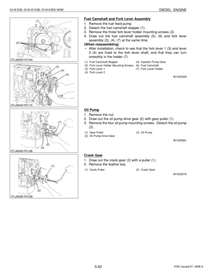 Kubota 03-M Series Diesel Engine Workshop Manual - Image 6