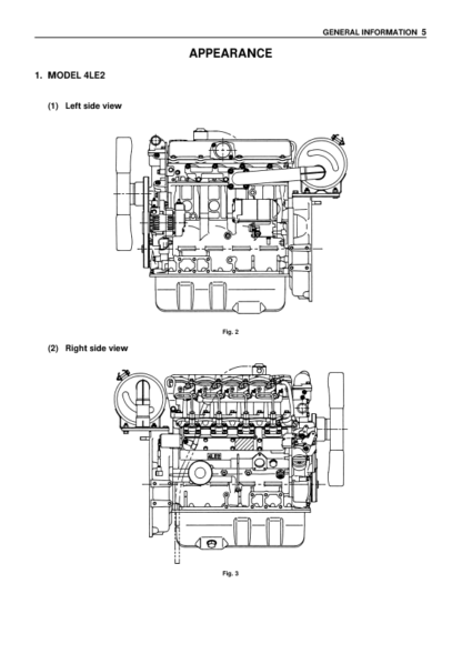 Kubota 4LE2 Engine Workshop Manual - Image 12