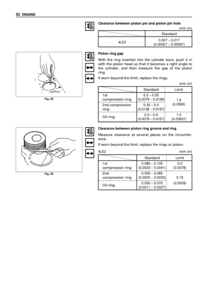 Kubota 4LE2 Engine Workshop Manual - Image 10