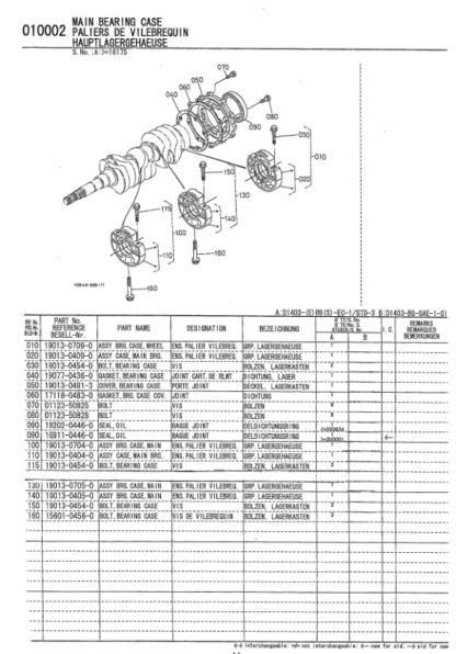 Kubota D1403-EBB-EC1 Diesel Engine Parts Manual - Image 10