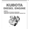 Kubota D1503 D1703 D1803 V2003 V2203 V2403 V2403 Engines Operators Manual - Image 2