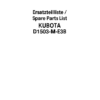 Kubota D1503-M-E3B Diesel Engine Parts Manual - Image 9