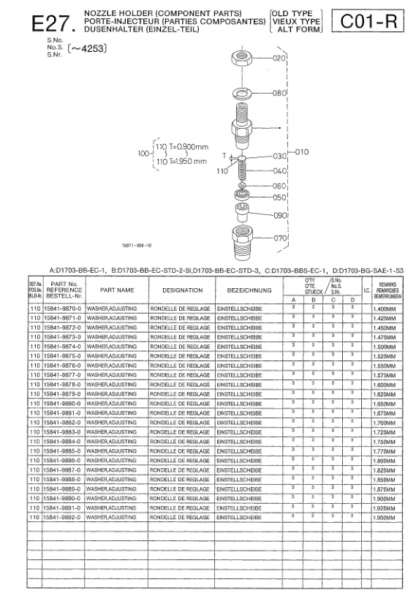 Kubota D1703-E2B-EU-X3-S Diesel Engine Parts Manual - Image 12