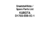 Kubota D1703-E2B-EU-X3-S Diesel Engine Parts Manual - Image 9