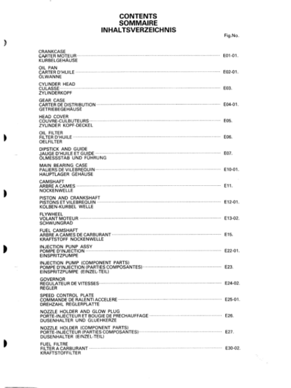 Kubota D600BBS-1 Diesel Engine Parts Catalog - Image 7