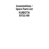 Kubota D722-BB-EC-STD-2 Diesel Engine Parts Manual - Image 3