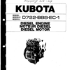 Kubota D722-BBS-EC-1 Diesel Engine Parts Catalog - Image 2