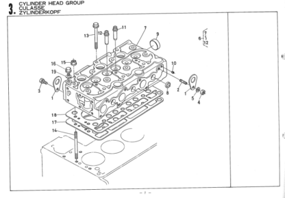 Kubota D850-BWS-1 Diesel Engine Parts Manual - Image 4