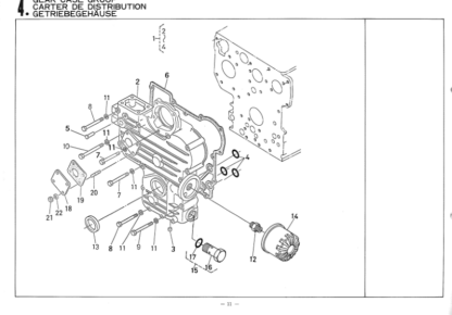 Kubota D850-BWS-1 Diesel Engine Parts Manual - Image 6