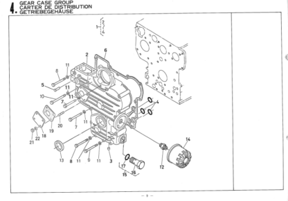 Kubota D850-BWS-1 Diesel Engine Parts Manual - Image 5