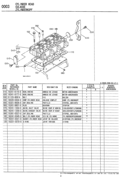 Kubota D905-EBB Diesel Engine Parts Manual - Image 7