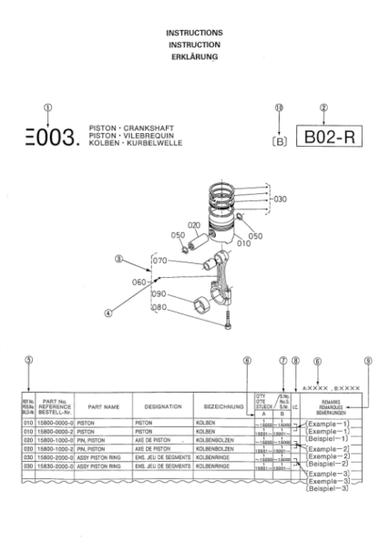 Kubota F2503-T-B Diesel Engine Parts Manual - Image 10