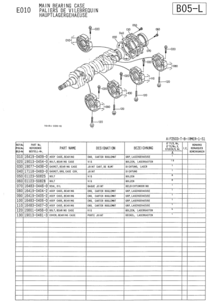 Kubota F2503-T-B Diesel Engine Parts Manual - Image 9