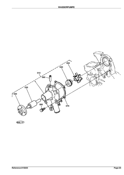Kubota KH36H Diesel Engine Parts Manuals - Image 8