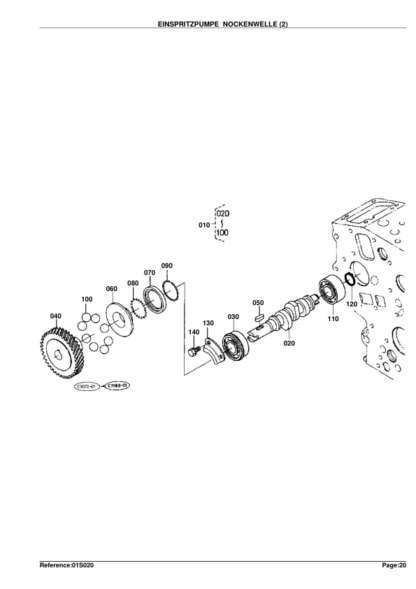 Kubota KH36H Diesel Engine Parts Manuals - Image 6