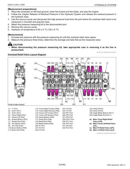 Kubota KX057-4 U55-4 Excavator Workshop Manual - Image 11