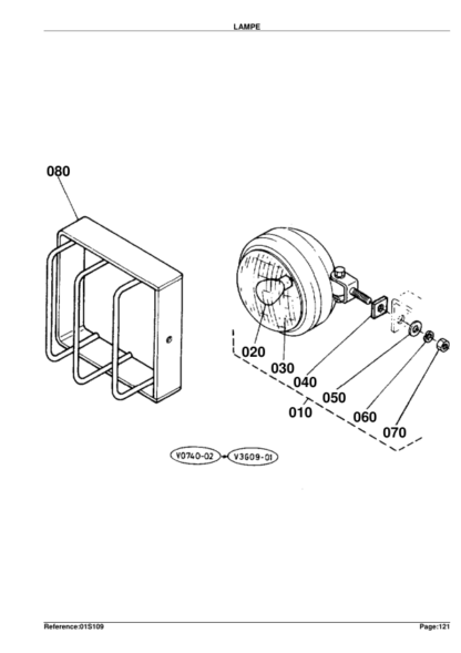 Kubota KX36HS Diesel Engine Parts Manual - Image 10
