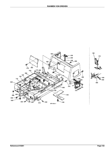 Kubota KX36HS Diesel Engine Parts Manual - Image 8