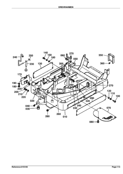 Kubota KX412 Diesel Engine Parts Manual - Image 7