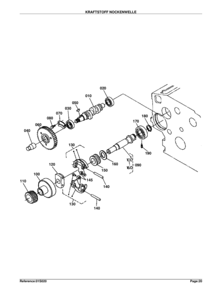Kubota KX412 Diesel Engine Parts Manual - Image 10