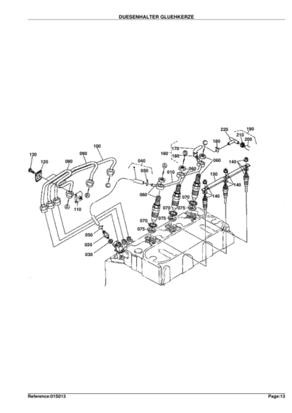 Kubota KX412SV Diesel Engine Parts Manual - Image 7