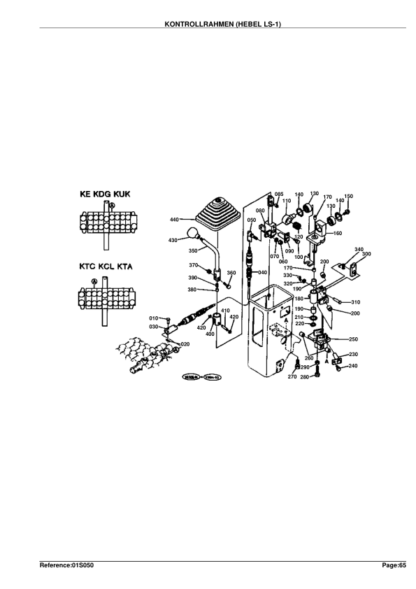 Kubota KX41H Diesel Engine Parts Manual - Image 5