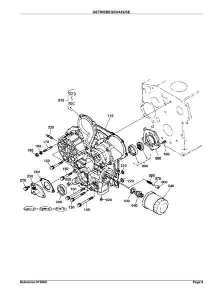 Kubota KX41HS Diesel Engine Parts Manual - Image 6