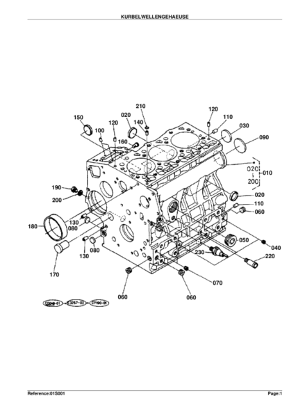 Kubota KX41HS Diesel Engine Parts Manual - Image 2