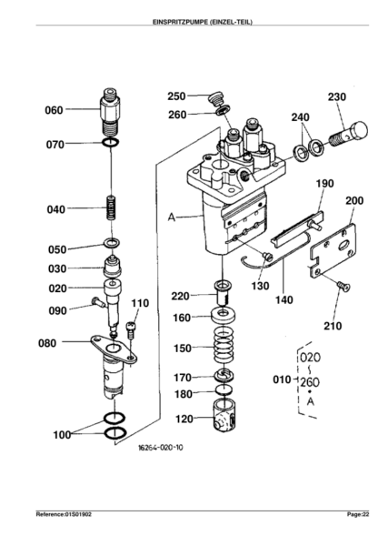 Kubota KX41HS Diesel Engine Parts Manual - Image 9