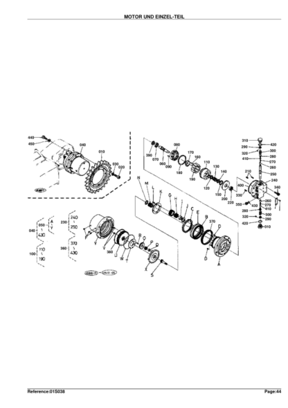 Kubota KX41HS Diesel Engine Parts Manual - Image 12