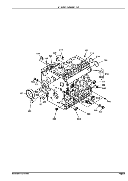 Kubota KX61-2 Alpha Diesel Engine Parts Manual - Image 2