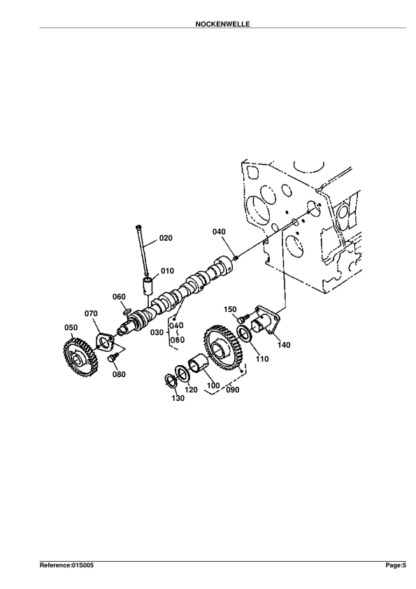 Kubota KX61-2 Alpha Diesel Engine Parts Manual - Image 10