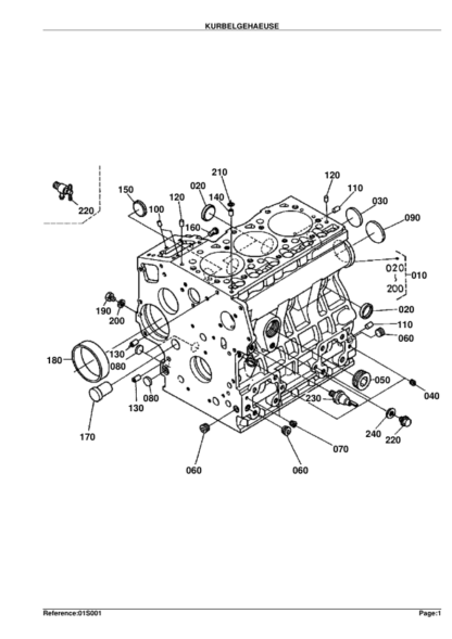 Kubota KX61-2 Diesel Engine Parts Manual - Image 2